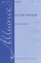 Pater Noster SATB choral sheet music cover